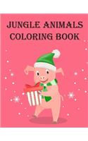 jungle animals coloring book