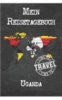 Mein Reisetagebuch Uganda: 6x9 Reise Journal I Notizbuch mit Checklisten zum Ausfüllen I Perfektes Geschenk für den Trip nach Uganda für jeden Reisenden