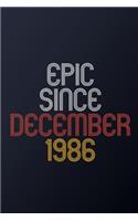 Epic Since December 1986