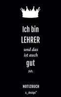Notizbuch für Lehrer