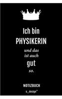 Notizbuch für Physiker / Physikerin
