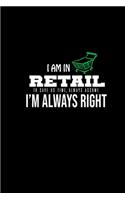 I am in retail. To save us time, always assume I'm always right: Food Journal - Track your Meals - Eat clean and fit - Breakfast Lunch Diner Snacks - Time Items Serving Cals Sugar Protein Fiber Carbs Fat - 110 pag