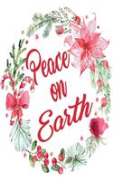 Peace On Earth Christmas Journal