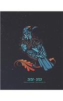 2020-2021 Monthly Planner - New Zealand Tui