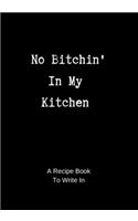 Recipe Book to Write In