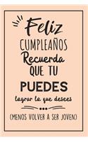 Cuaderno De Feliz Cumpleaños