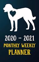 2020 2021 Monthly Weekly Planner: Chesapeake Bay Retriever Puppy Dog 2020 2021 Monthly Weekly Daily Planner Calendar Schedule Organizer Appointment Journal Notebook For Chesapeake Ba