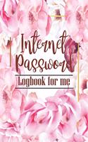 Internet Password Logbook for Me