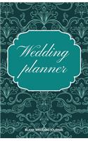 Wedding Planner Small Size Blank Journal-Wedding Planner&To-Do List-5.5"x8.5" 120 pages Book 2: Notebook for Planning Scheduling Organizing- Writing Wedding Notes Thoughts Ideas Reminders-Gift for Bride-to-Be Engagement Gift Bridal Shower Party