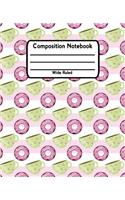 Composition Notebook Wide Ruled: Lined School Journal For Students V10
