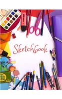 Sketchbook: 100 Page Sketchbook for All Your Creative Artwork