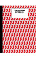 Composition Notebook: New Jersey Composition Book College Ruled State Design Lined 100 Page Journal for Primary Elementary Middle Jr. or High School Students