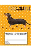 Dachshund Composition Notebook