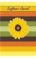 Sunflower Journal: A Creative Flowers Lovers Notebook