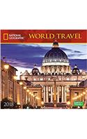 National Geographic World Travel 2018 Wall Calendar