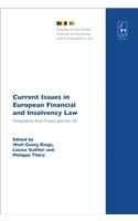 Current Issues in European Financial and Insolvency Law