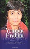 Vrunda Prabhu, Honorary Volume II