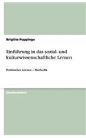 Einführung in das sozial- und kulturwissenschaftliche Lernen