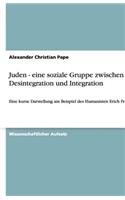 Juden - eine soziale Gruppe zwischen Desintegration und Integration