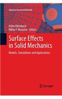 Surface Effects in Solid Mechanics