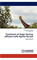 Treatment of Sago factory effluent with lignite fly-ash