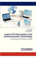 Impact of Information and Communication Technology