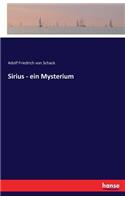 Sirius - ein Mysterium: (German)