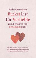 Beziehungswissen Bucket List für Verliebte zum Bewahren von Beziehungsglück