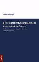 Betriebliches Bildungsmanagement