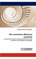 Commons Dilemma Revisited