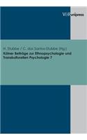 Kolner Beitrage Zur Ethnopsychologie Und Transkulturellen Psychologie. Band 7