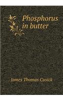 Phosphorus in Butter