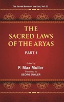 The Sacred Books Of The East (The Sacred Laws Of The Aryas, Part-I Apastamba And Gautama)