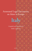 Annotated Legal Documents on Islam in Europe: Italy
