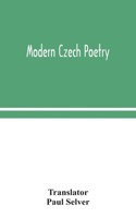 Modern Czech poetry