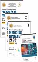 Medicine Update (2 Volumes)+ Progress 2025 + Clinical Compendium 2025