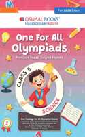 Oswaal One for All Olympiads Previous Year Solved Papers Class 5 Science For 2025 Exam