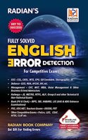 English Error Detection Fully Solved Book 2024 | Useful for SSC, Defence, Bank, Railways & Other Competitive Exams