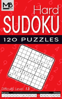 Hard Sudoku puzzles Level 13: Sudoku puzzles for Adults 120 Puzzles with Solutions