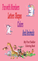 My First Toddler Coloring Book