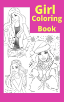 Girl Coloring Book: Kids for Ages 6-12