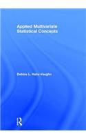 Applied Multivariate Statistical Concepts