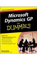 Microsoft Dynamics GP For Dummies
