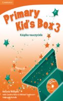Primary Kid's Box Level 3 Teacher's Book with Audio CD Polish edition