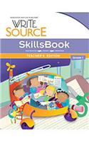 Write Source SkillsBook Teacher's Edition Grade 1