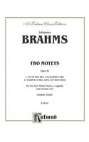Brahms 2 Motets Op. 29 V