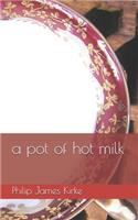 pot of hot milk