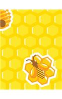 Bee Composition notebook