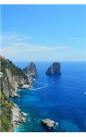 Journal Mediterranean Sea Capri Italy 150 Lined Sheets Full Image