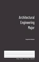 Architectural Engineering Major Composition Notebook